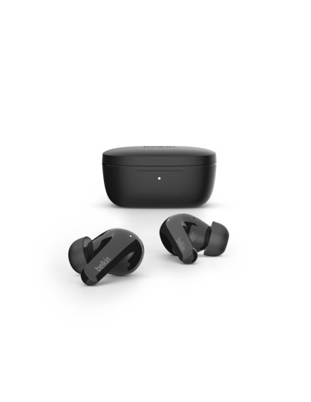 Słuchawki Bezprzewodowe Douszne Belkin Soundform Flow Noise Cancellation Earbuds Anc Bt5.2 Ipx5 Black