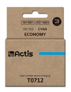 Actis Ke-712 Tusz (Zamiennik Epson T0712, T0892, T1002  Standard  13.5 Ml  Niebieski)
