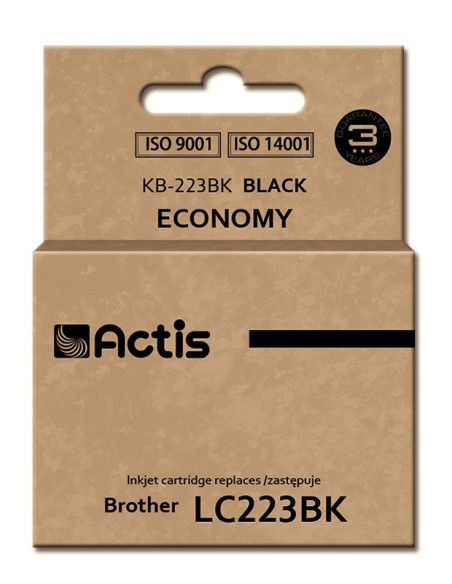 Actis Kb-223Bk Tusz (Zamiennik Brother Lc223Bk  Standard  16 Ml  Czarny)