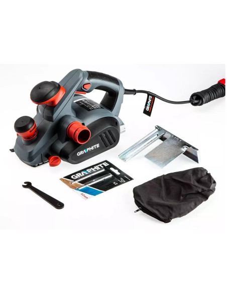 Strug Elektryczny 850W Graphite Głębokość Strugania 3Mm, Szerokość Strugania 82 Mm