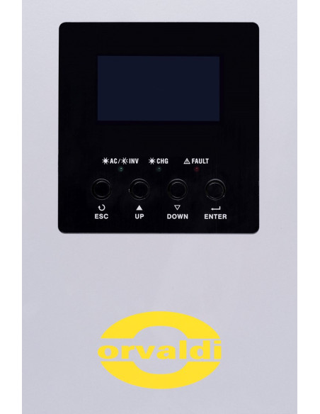 Inwerter Orvaldi Mks5K+ Solar 5Kva/5Kw Mppt 4Kw 48Vdc - Pvmax 145V Dc