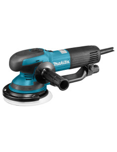 Makita Bo6050J Przenośna Szlifierka Szlifierka Orbitalna Czarny, Niebieski 600 Rpm 6800 Opm