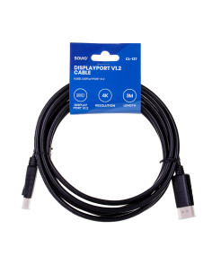 Kabel Savio Cl-137 (Displayport M - Displayport M  3M  Kolor Czarny)