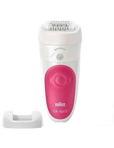 Depilator Z Pęsetami Do Ciała Braun Silk-Épil Sensosmart 5-500 (Kolor Biały)