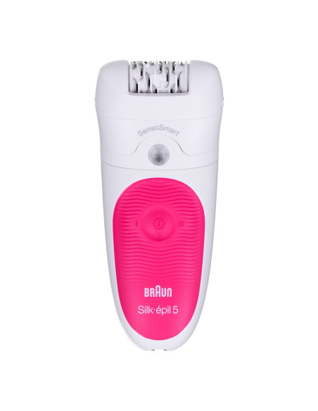 Depilator Z Pęsetami Do Ciała Braun Silk-Épil Sensosmart 5-500 (Kolor Biały)