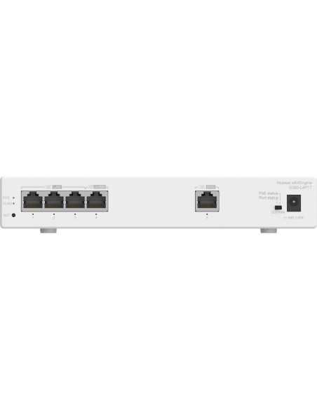 Huawei S380-L4P1T Gigabit Ethernet (10/100/1000) Obsługa Poe Szary