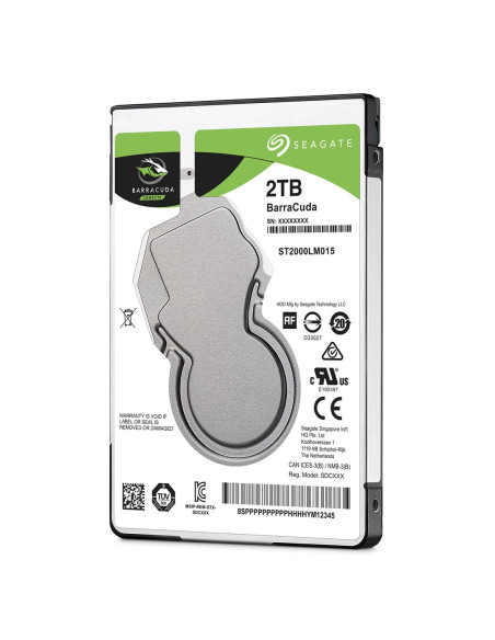 Dysk Hdd Seagate Barracuda St2000Lm015 (2 Tb   2.5"  128 Mb  5400 Obr/Min)