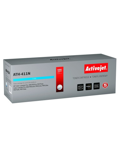 Activejet Ath-411N Toner (Zamiennik Hp 305A Ce411A  Supreme  2600 Stron  Niebieski)