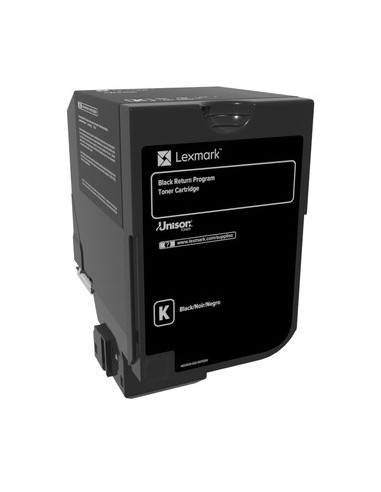 Lexmark 74C20K0 Kaseta Z Tonerem 1 Szt. Oryginalny Czarny