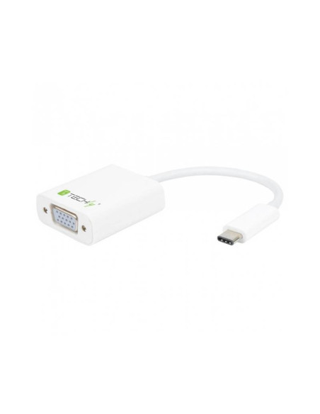 Techly Iadap-Usb31-Vga Zewnętrzna Karta Graficzna Usb Biały