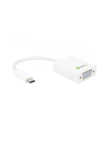 Techly Iadap-Usb31-Vga Zewnętrzna Karta Graficzna Usb Biały