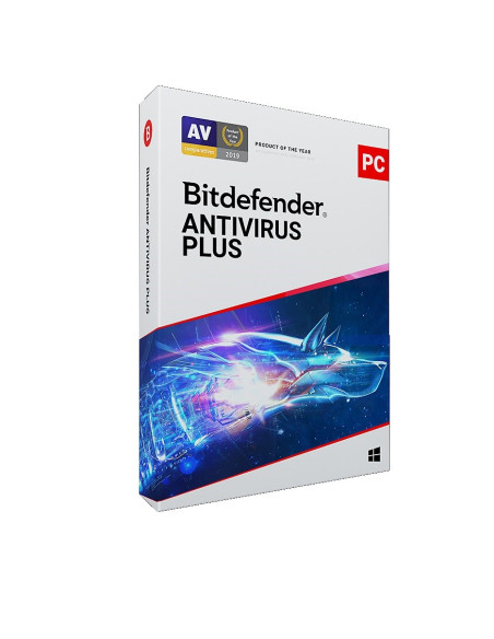Bitdefender Antivirus Plus (3 Stan.  12 Miesięcy  Wersja Cyfrowa  Domowa, Komercyjna)