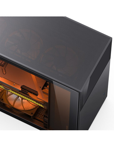 Obudowa Jonsbo D41 Screen Atx, Szkło Hartowane - Czarna