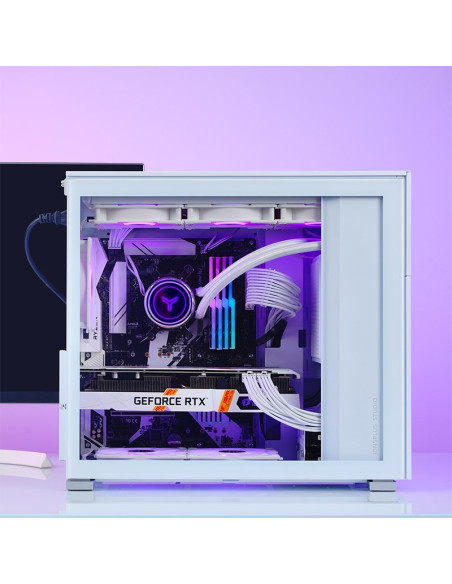 Obudowa Jonsbo D41 Screen Atx, Szkło Hartowane - Czarna