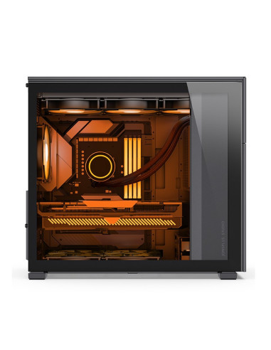 Obudowa Jonsbo D41 Screen Atx, Szkło Hartowane - Czarna