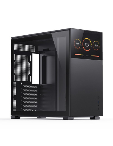 Obudowa Jonsbo D41 Screen Atx, Szkło Hartowane - Czarna