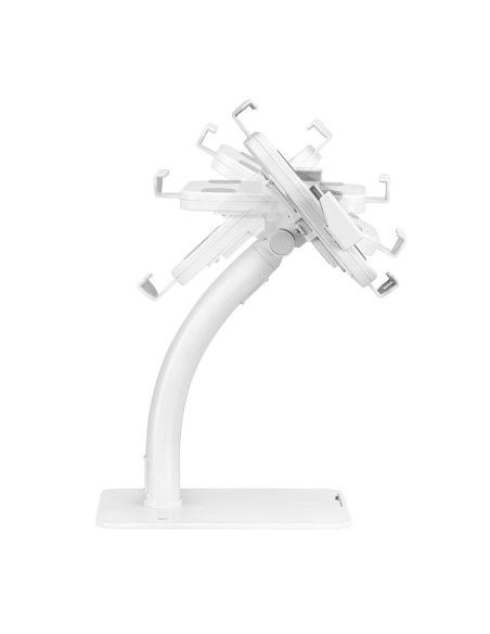 Maclean Uchwyt Do Tabletu Ścienny/Biurkowy Z Blokadą 7,9"-11" Uniwersalny Biały Mc-468W