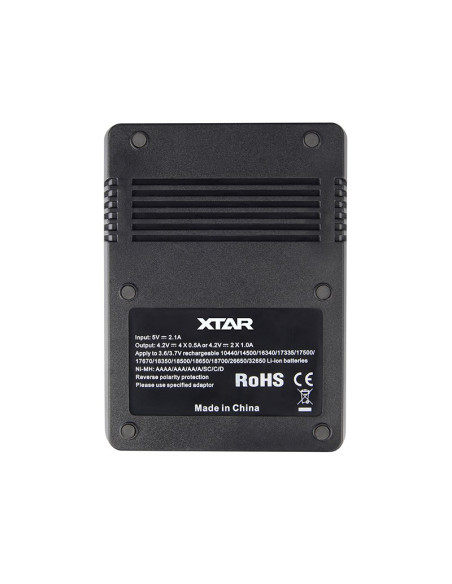 Xtar Ładowarka Do Akumulatorów Cylindrycznych Li-Ion Vc4