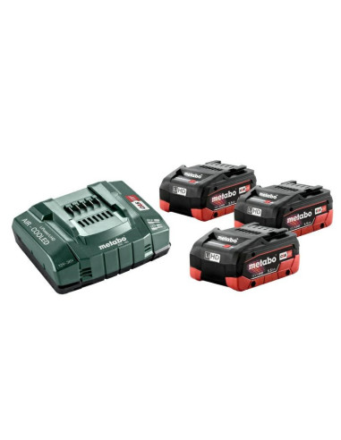 Metabo.akumulator 18V 5,5Ah Lihd X3+Ład. Asc 145