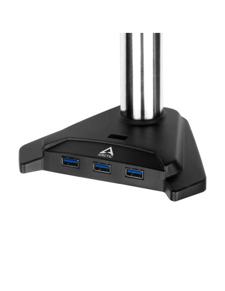 Arctic Z2-3D Gen 3 Uchwyt / Stojak Do Monitorów 86,4 Cm (34") Biurko Czarny