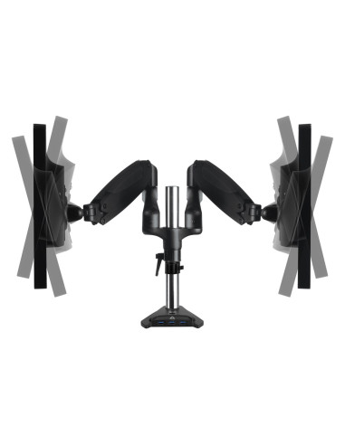 Arctic Z2-3D Gen 3 Uchwyt / Stojak Do Monitorów 86,4 Cm (34") Biurko Czarny