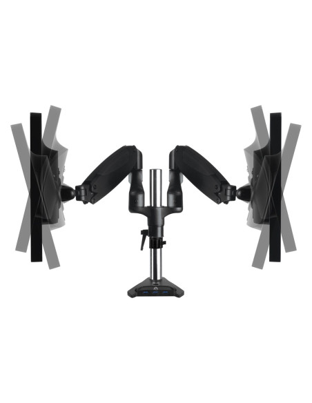 Arctic Z2-3D Gen 3 Uchwyt / Stojak Do Monitorów 86,4 Cm (34") Biurko Czarny