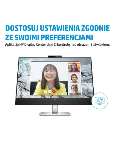 Hp E-Series E27M G4 68,6 Cm (27") 2560 X 1440 Px Monitor Quad Hd Czarny