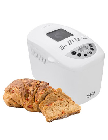 Adler Ad 6019 Wypiekacz Do Chleba 850 W Biały