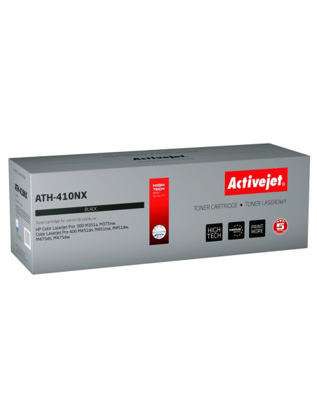 Activejet Ath-410Nx Toner (Zamiennik Hp 305X Ce410X  Supreme  4000 Stron  Czarny)