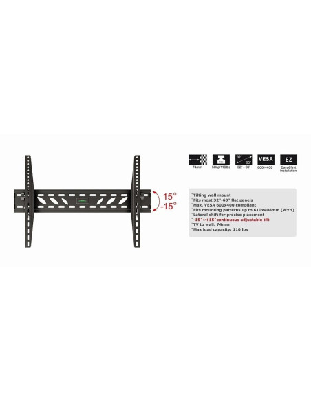 Opticum Ax Strong Prima 152,4 Cm (60") Czarny