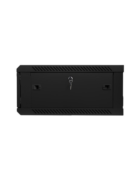 Szafa Jednosekcyjna Lanberg Wf01-6604-10B (4U  280Mm / 600Mm / 600 Mm  Wisząca  Szklane  19''  Kolor Czarny)