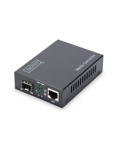 Media Konwerter Rj45 10/100/1000Base-T Na Sfp 1000Base-Sx/Lx (Bez Modułu Sfp)