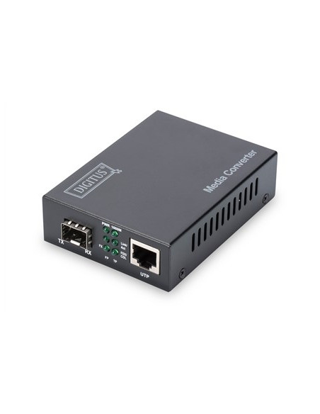 Media Konwerter Rj45 10/100/1000Base-T Na Sfp 1000Base-Sx/Lx (Bez Modułu Sfp)
