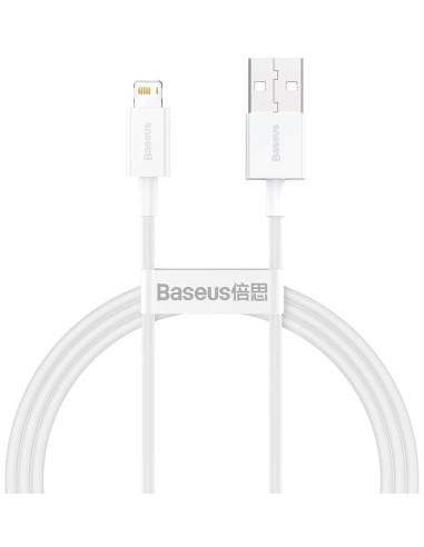 Baseus Kabel Superior Series, 2.4A, 1M (Biały)