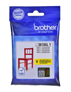Tusz Brother Żółty Lc3619Xly Lc-3619Xly, 1500 Str.