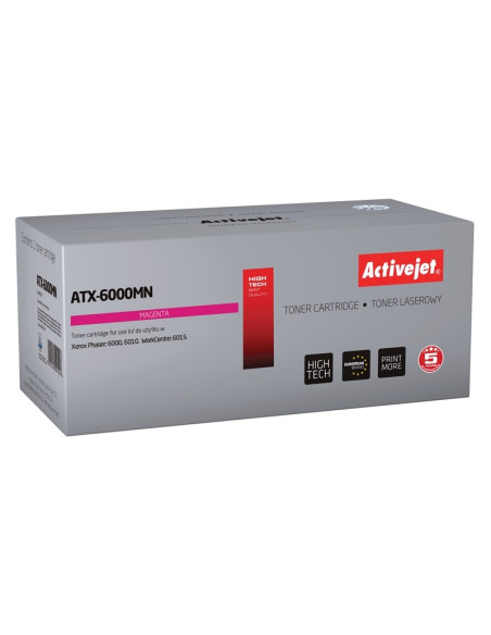 Activejet Atx-6000Mn Toner (Zamiennik Xerox 106R01632  Supreme  1000 Stron  Czerwony)