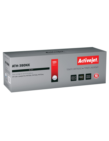 Activejet Ath-380Nx Toner (Zamiennik Hp 312X Cf380X  Supreme  4400 Stron  Czarny)