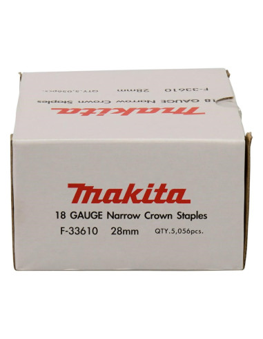 Makita Zszywki 18Ga 5,7X28Mm /5056Szt. Ocynkowane