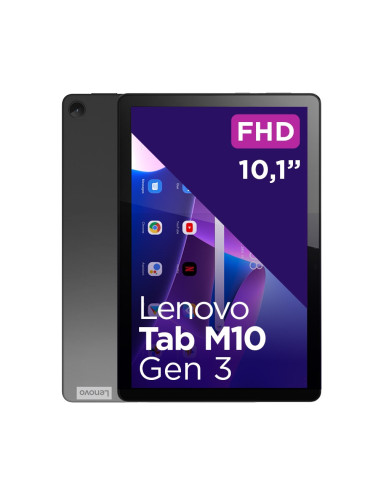 Tablet Lenovo Tab M10 (3Rd Gen) Unisoc T610 10.1" Wuxga Ips 320Nits Touch Arm Mali-G52 4/64Gb Lte 5000Mah Android Storm Grey