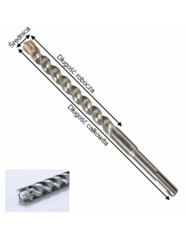 Makita Wiertło Sds Nemesis"2"  18*450Mm