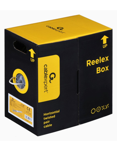 Kabel Ftp Gembird Fpc-5004E-Sol (F/Utp - F/Utp   Ftp  305M  Kat. 5E  Kolor Szary)