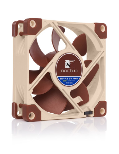 Noctua Nf-A8 Obudowa Komputera Wentylator 8 Cm Beżowy, Brązowy