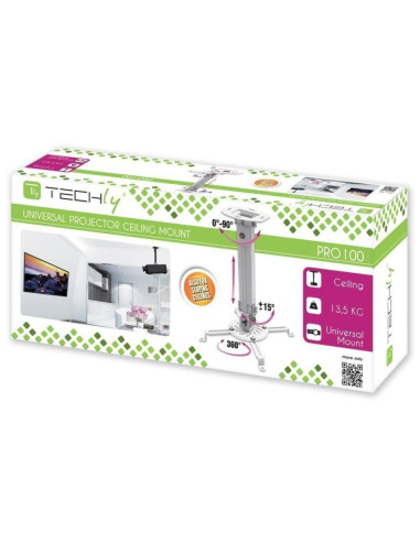 Techly Uchwyt Sufitowy Do Projektora 38-58Cm 13,5K