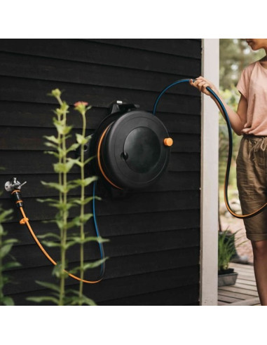 Fiskars Bęben Z Wężem Solid L 1/2" 30M Waterwheel