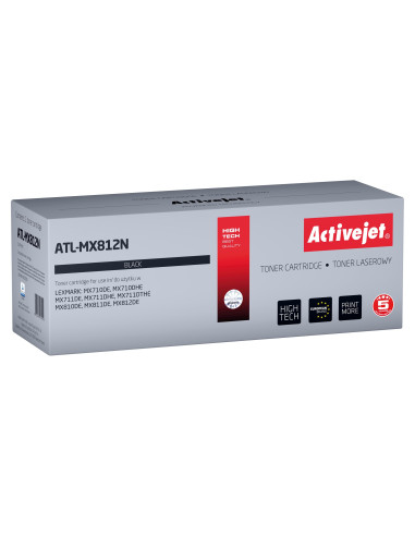 Activejet Atl-Mx812N Toner (Zamiennik Lexmark 62D2000  Supreme  6000 Stron  Czarny)