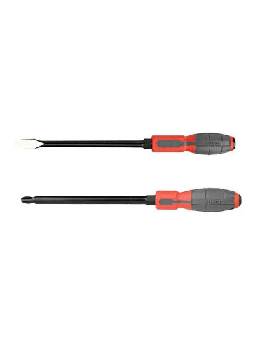 Kuźnia Wkręt.kpl. 3Szt. 9352 Krzyżowe Ph2,Ph4, Płaski 1,2X8Mm