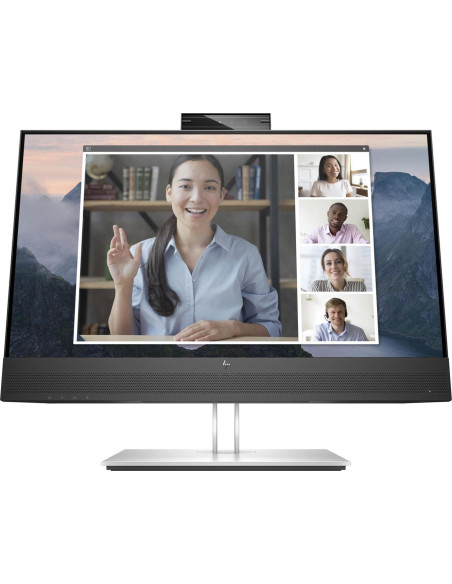 Hp E24Mv G4 60,5 Cm (23.8") 1920 X 1080 Px Monitor Full Hd Czarny, Srebrny