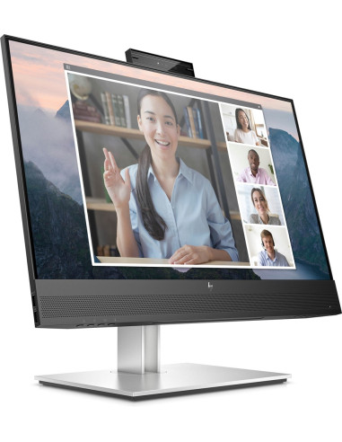 Hp E24Mv G4 60,5 Cm (23.8") 1920 X 1080 Px Monitor Full Hd Czarny, Srebrny