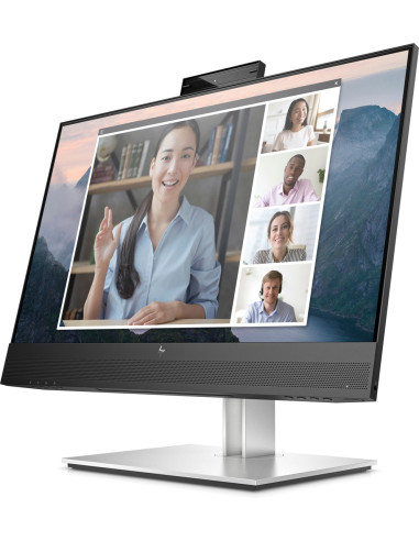Hp E24Mv G4 60,5 Cm (23.8") 1920 X 1080 Px Monitor Full Hd Czarny, Srebrny