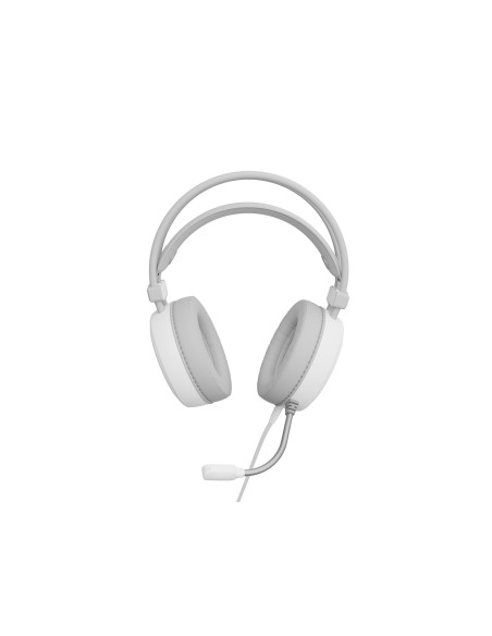 Genesis Neon 613 Zestaw Słuchawkowy Przewodowa Opaska Na Głowę Gaming Usb Typu-A Biały